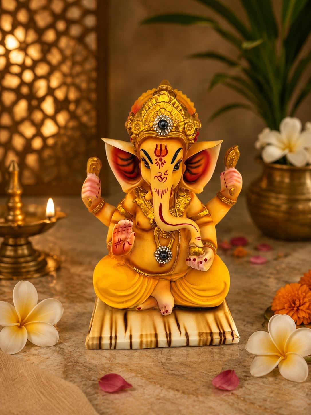 Resin Ganesha 10 Inch 2