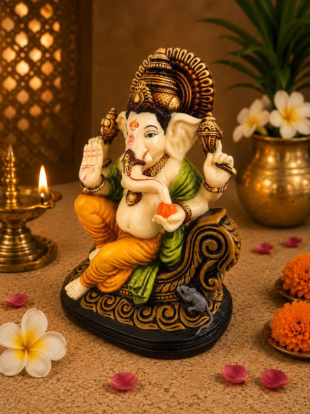 Resin Ganesha 11 Inch 3