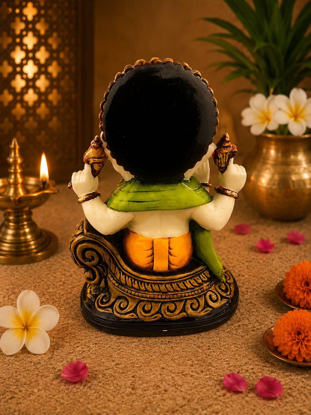 Resin Ganesha 11 Inch 5