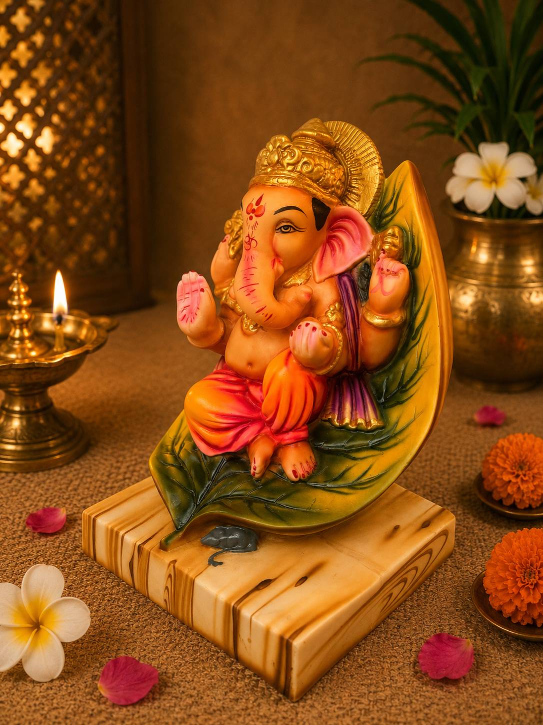 Resin Ganesha 11 Inch 3