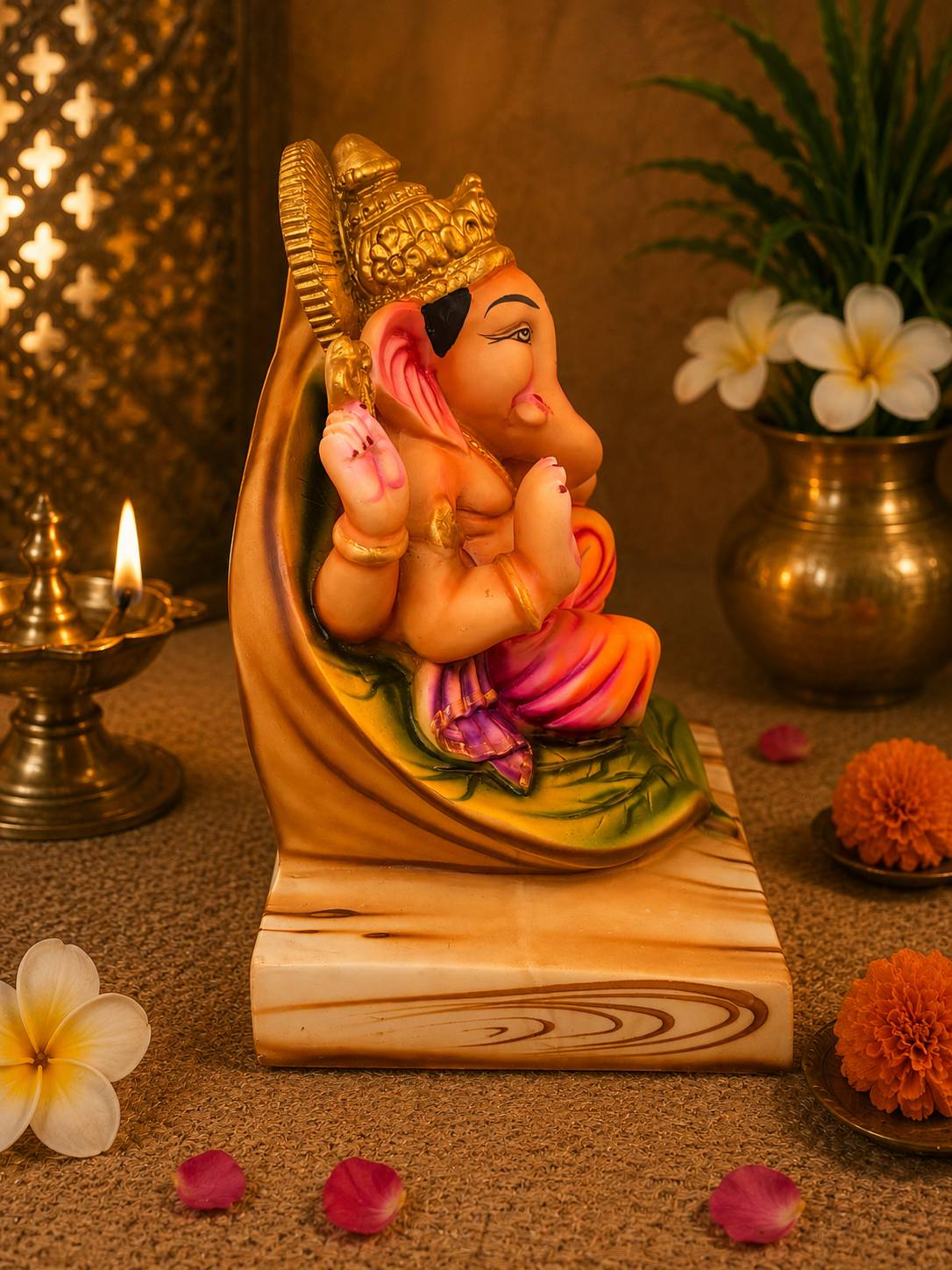 Resin Ganesha 11 Inch 4
