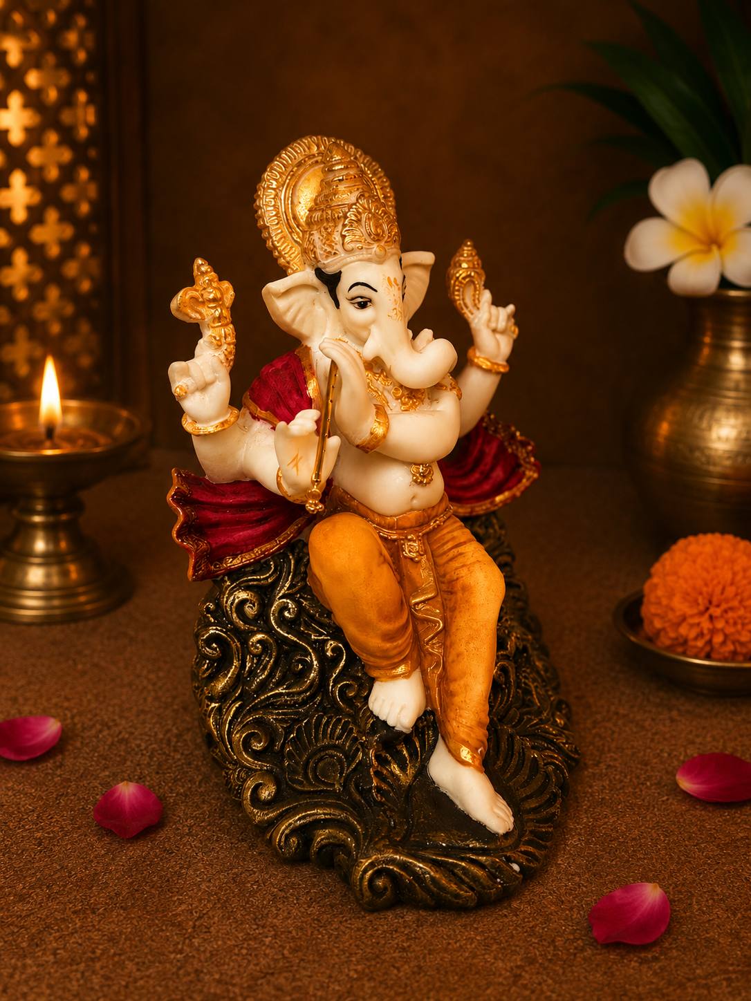 Resin Ganesha 10 Inch 3