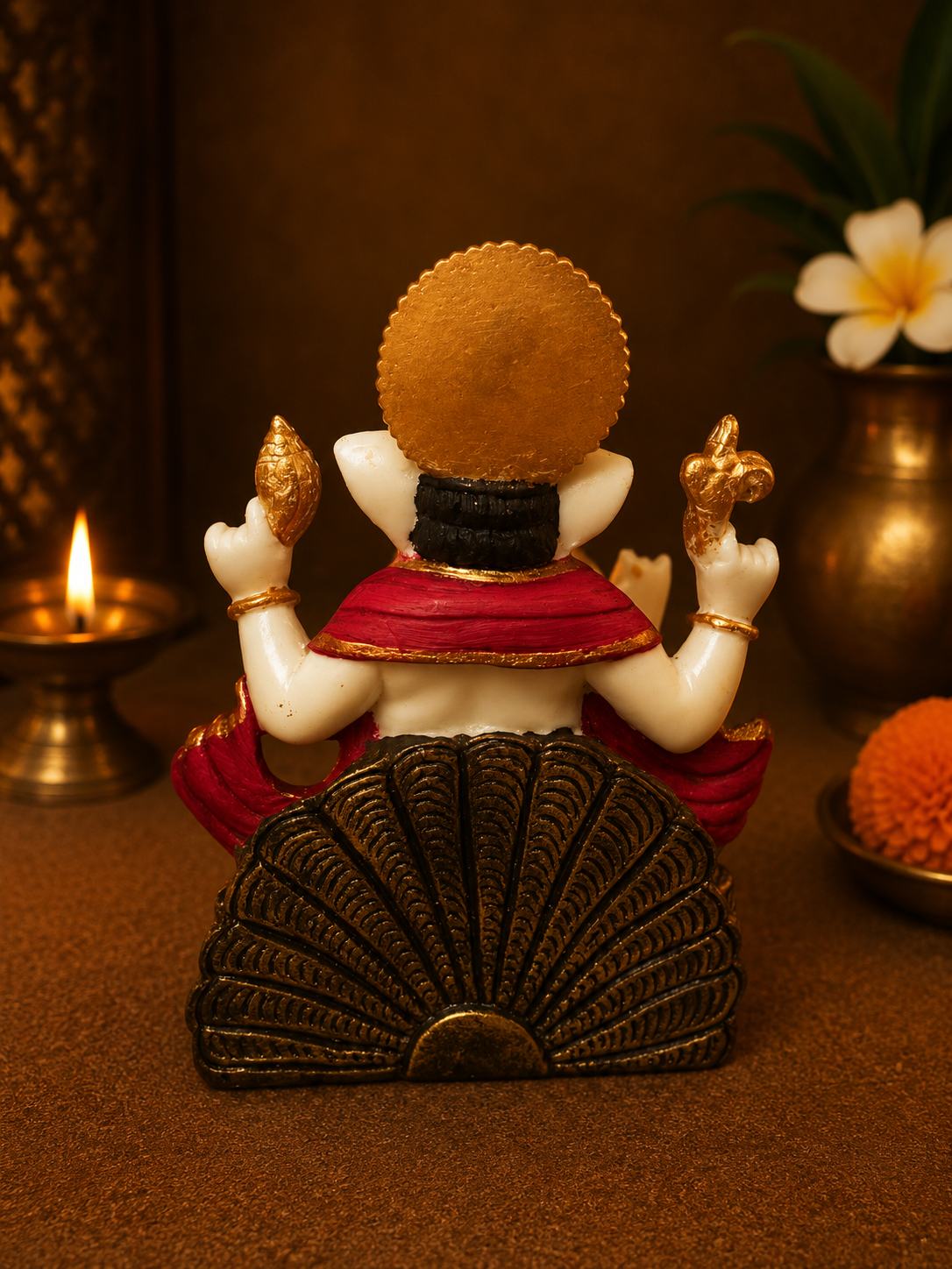 Resin Ganesha 10 Inch 5