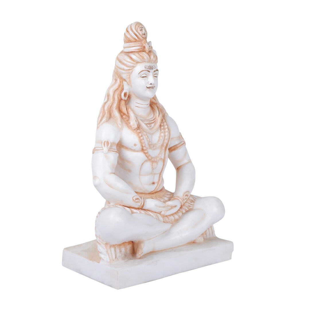 Pure Makrana Cultured Marble Shiva 14 Inch 4