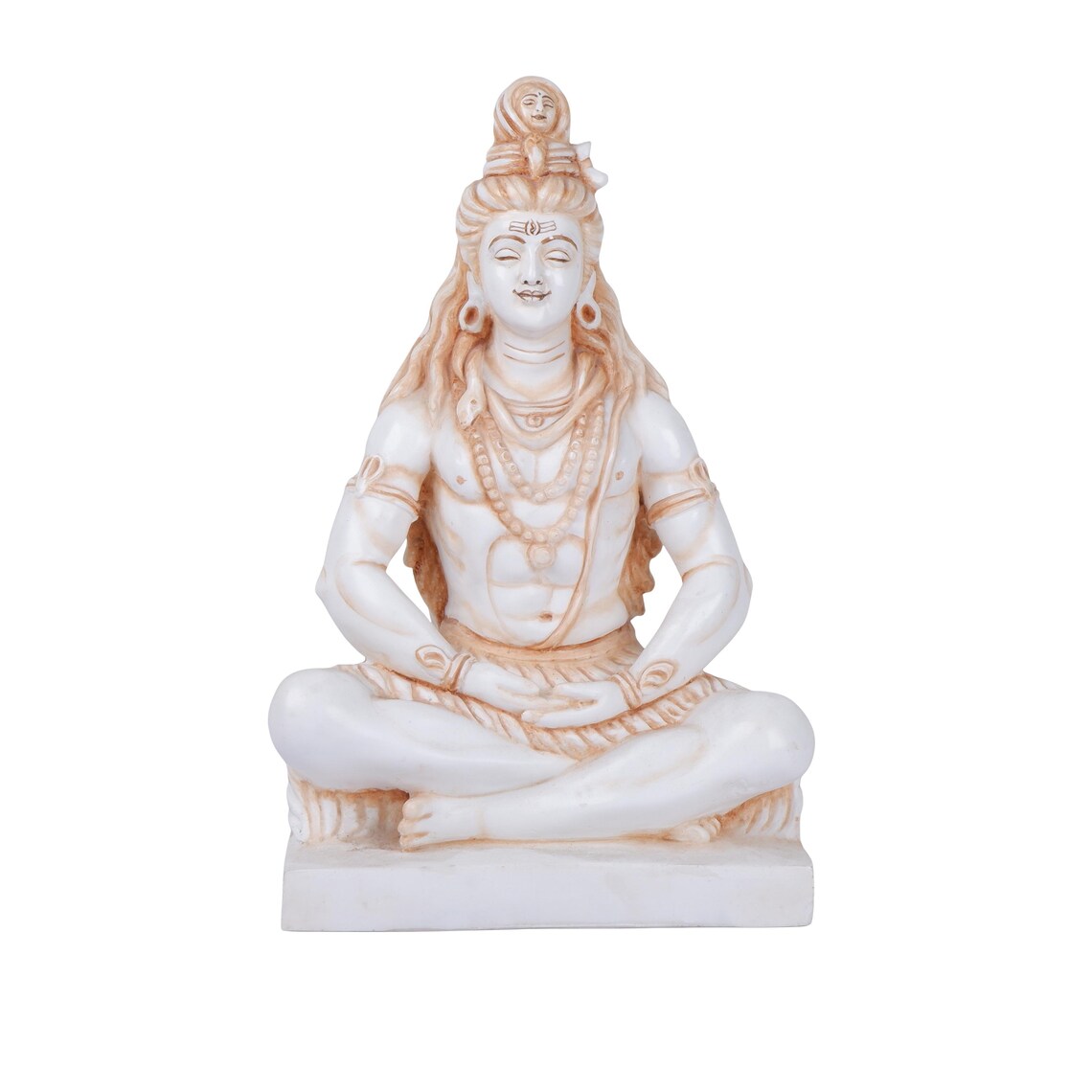 Pure Makrana Cultured Marble Shiva 14 Inch 3