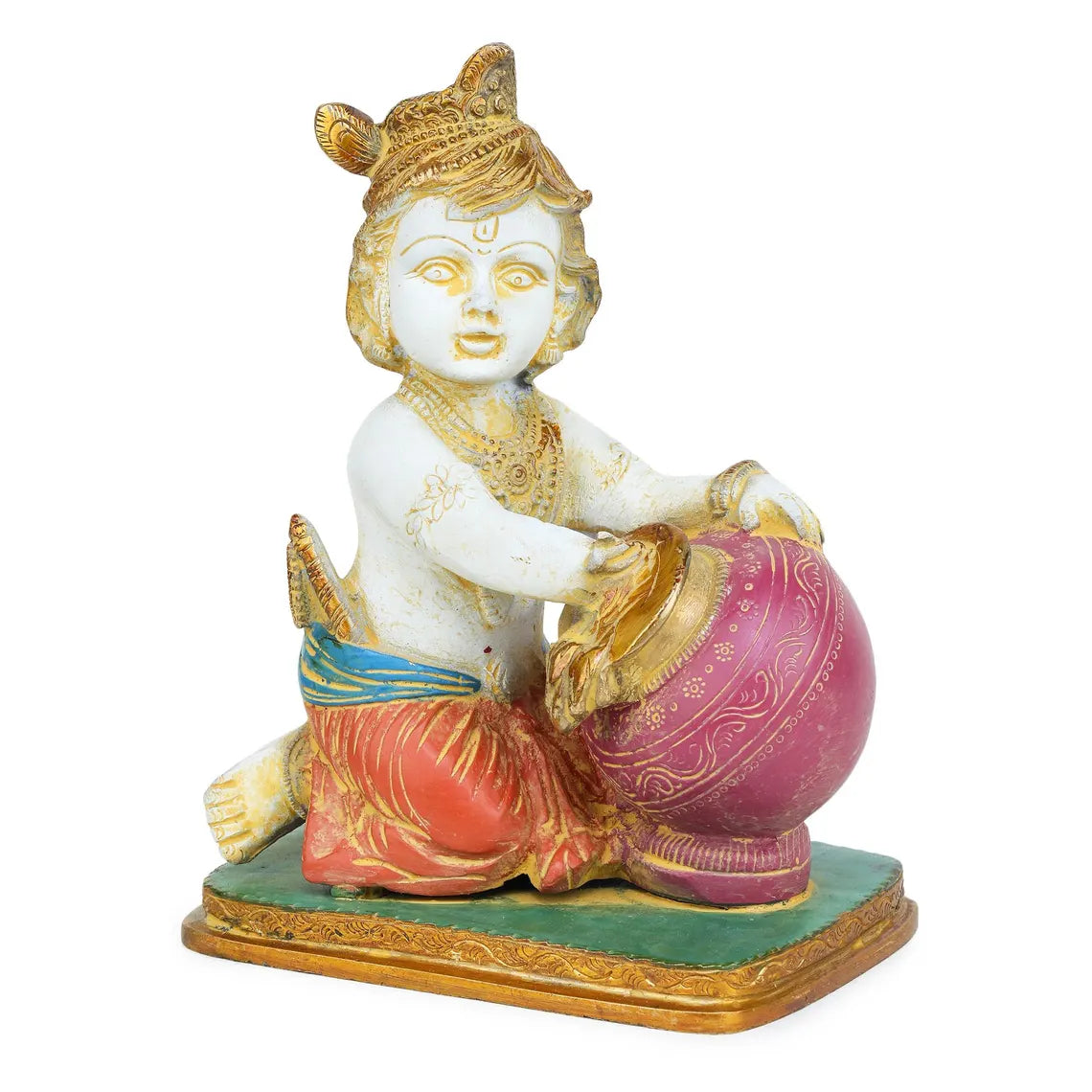 Brass Laddo Gopal 7 Inch 3