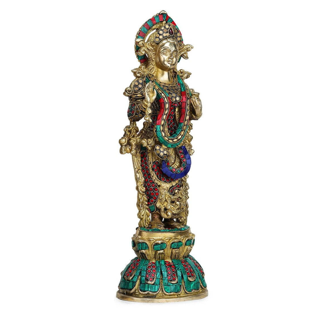 Brass Radha Rani 18 Inch 1