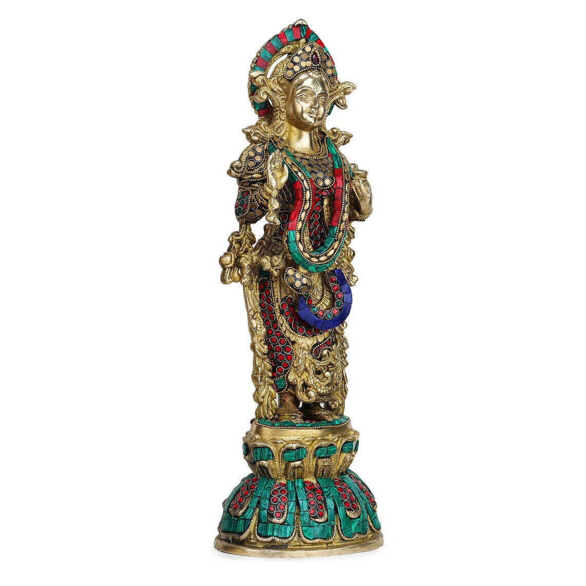 Brass Radha Rani 18 Inch 2
