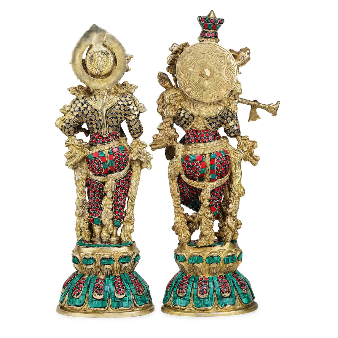 Brass Radha Rani 18 Inch 7