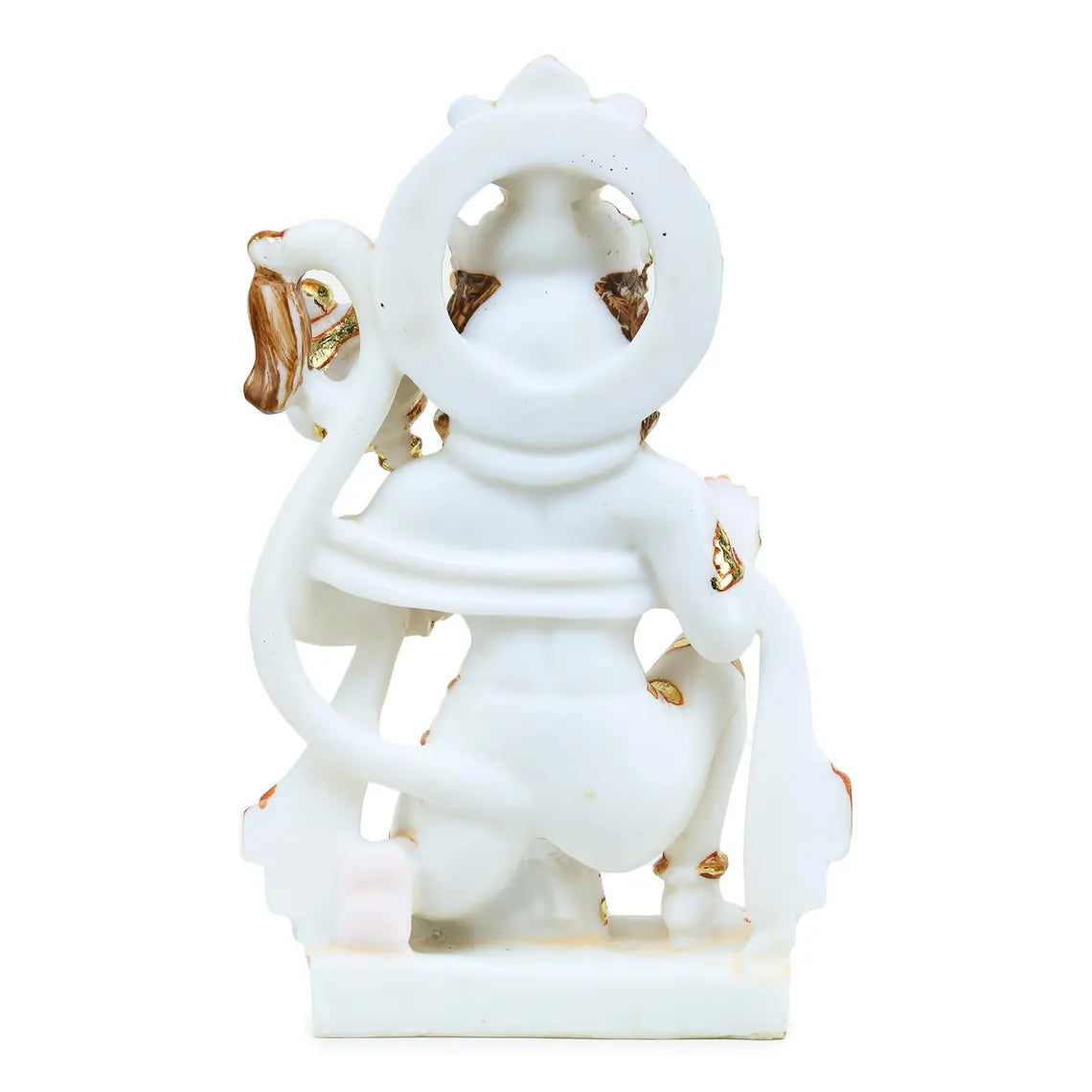 Pure Makrana Cultured Marble Hanuman 12 Inch 3
