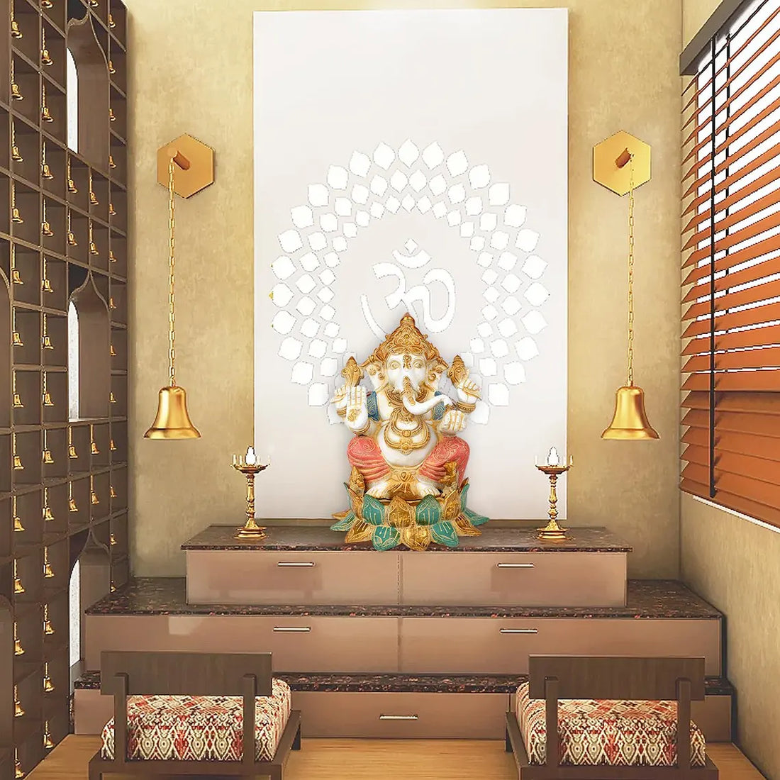 Brass Ganesha Premium 15 Inch 1