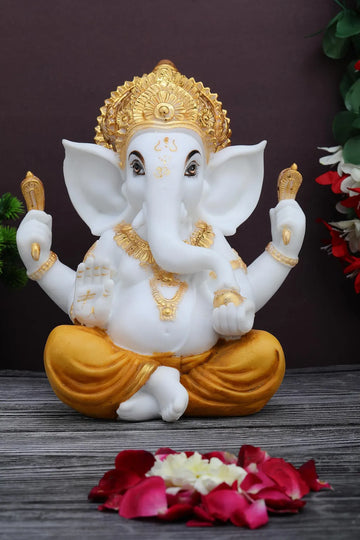 Resin Ganesha 9 Inch 1