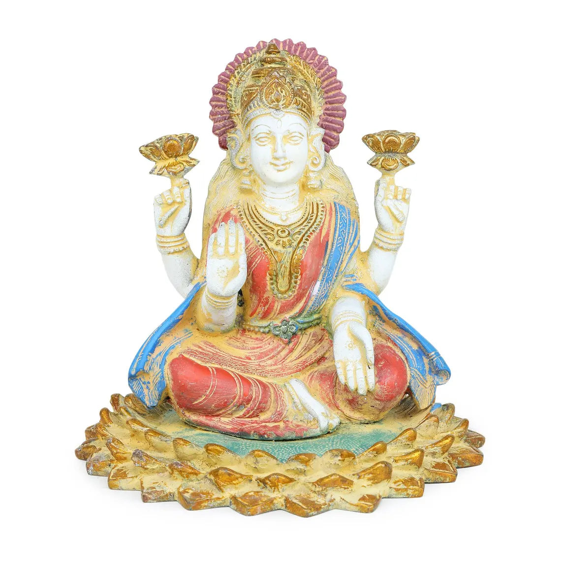 Brass Lakshmi 8 Inch 5