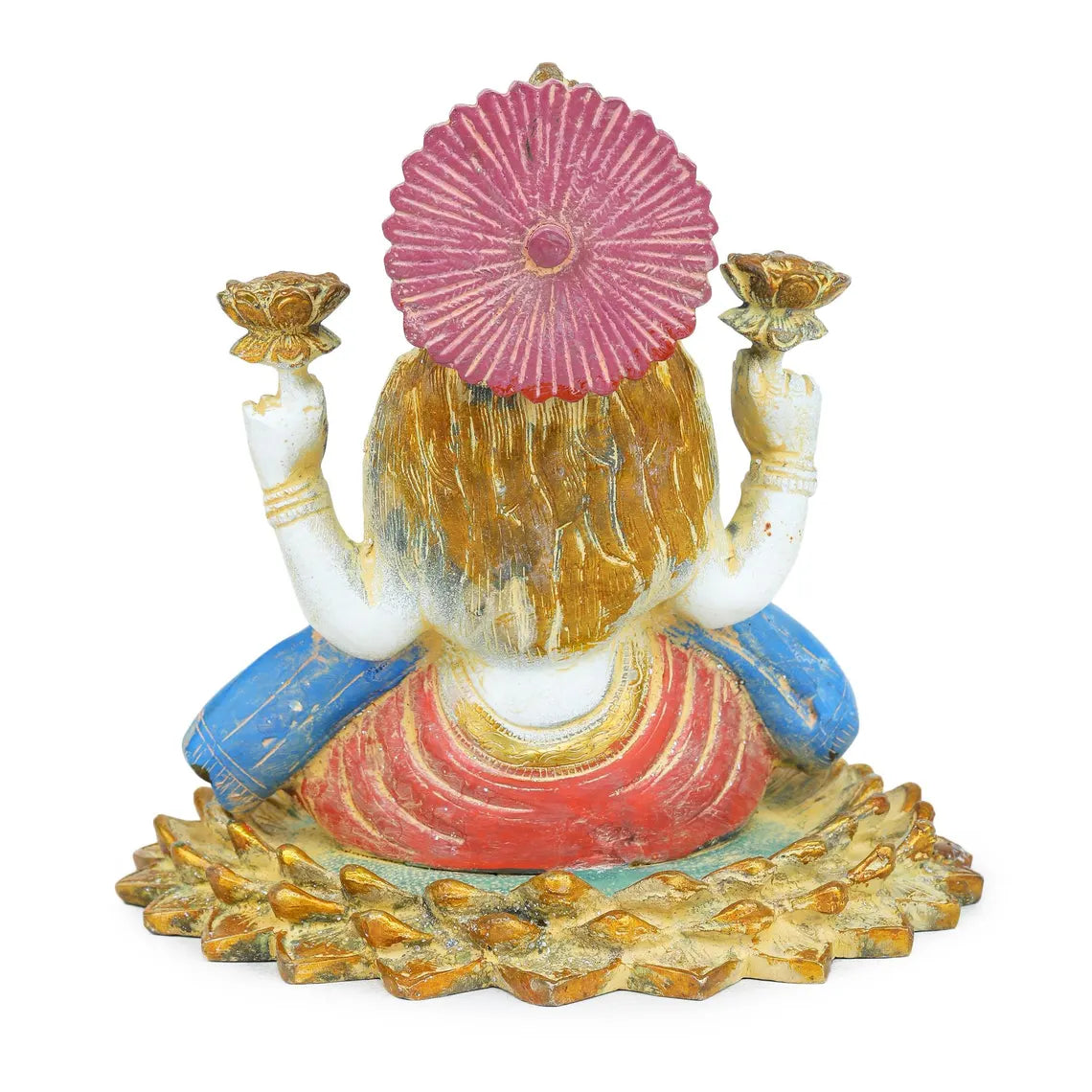 Brass Lakshmi 8 Inch 3
