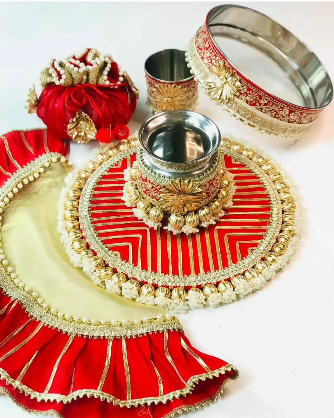 Karwa Thali Set - Gotta