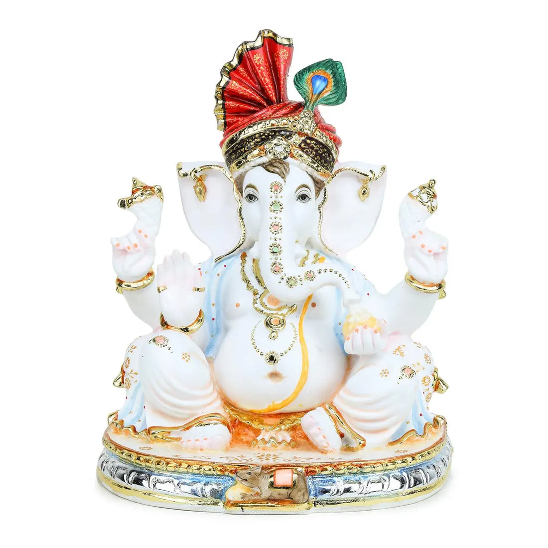 Pure Makrana Cultured Marble Ganesha 15 Inch 1