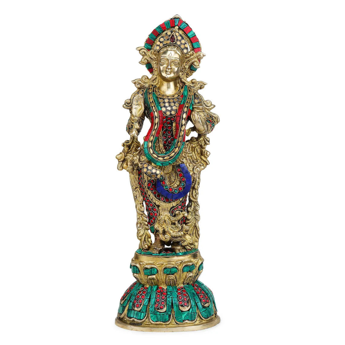 Brass Radha Rani 18 Inch 1