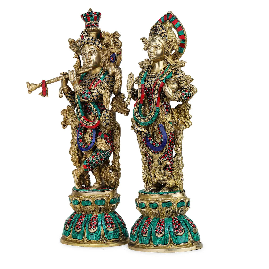 Brass Radha Rani 18 Inch 6