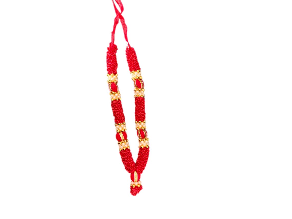 Pearl Bead Mini God Mala 8 Inch 4