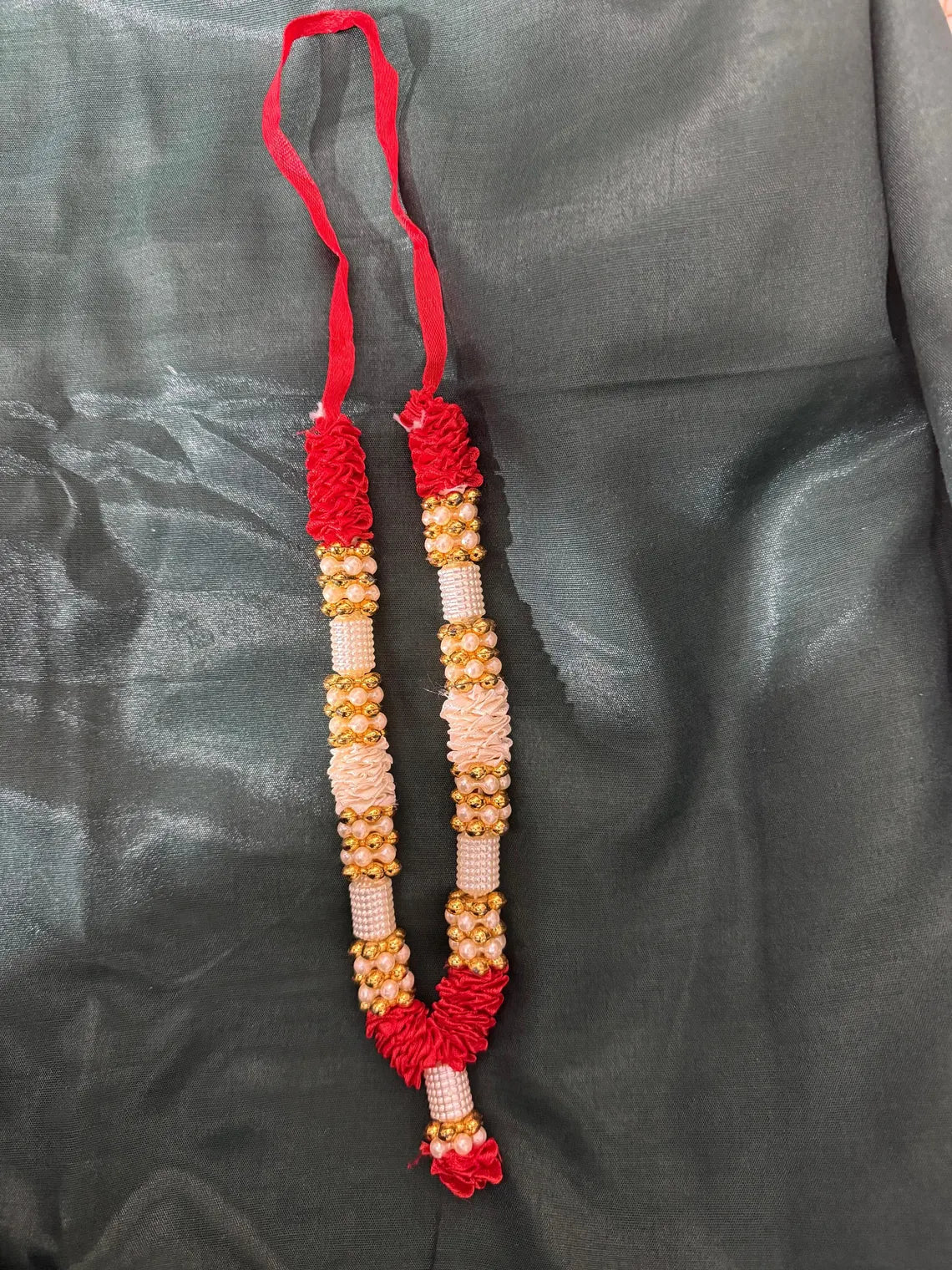 Pearl Bead Mini Idol Mala 8 Inch 4