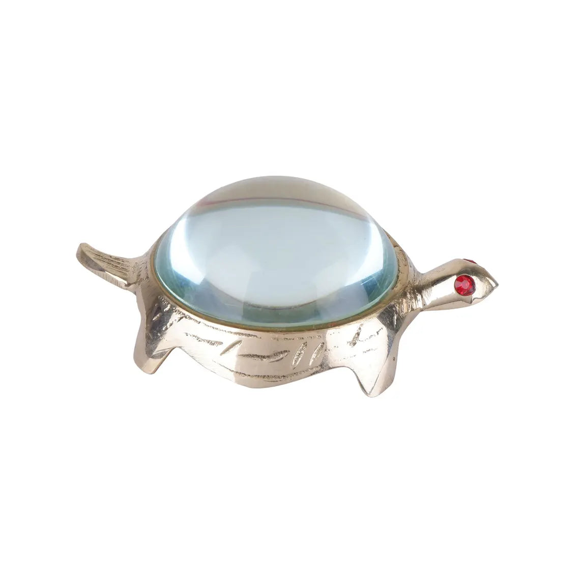 Brass Yantra Turtle 4 Inch Shri Yantra Kuber 4