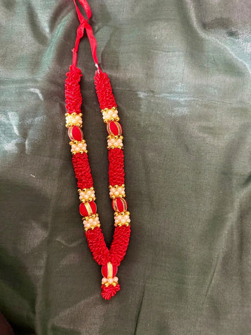 Pearl Bead Mini Idol Mala 8 Inch 1