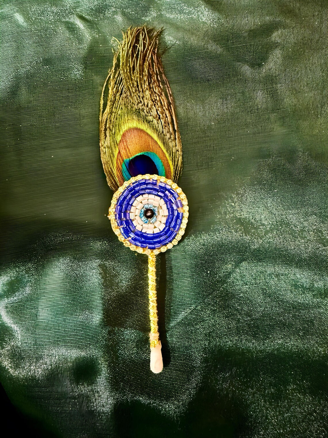 Stone Evil Eye Kumkum Stick 5.5 Inch 1