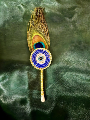 Stone Evil Eye Kumkum Stick 5.5 Inch 1