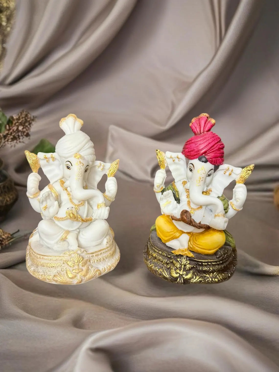 Resin Ganesha 6 Inch 6