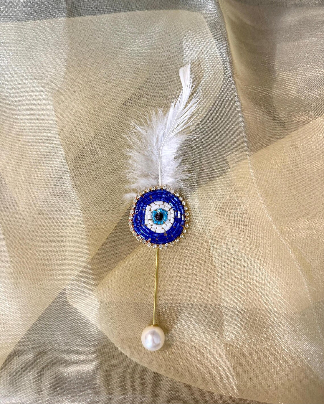 Stone Evil Eye Kumkum Stick 5.5 Inch 1