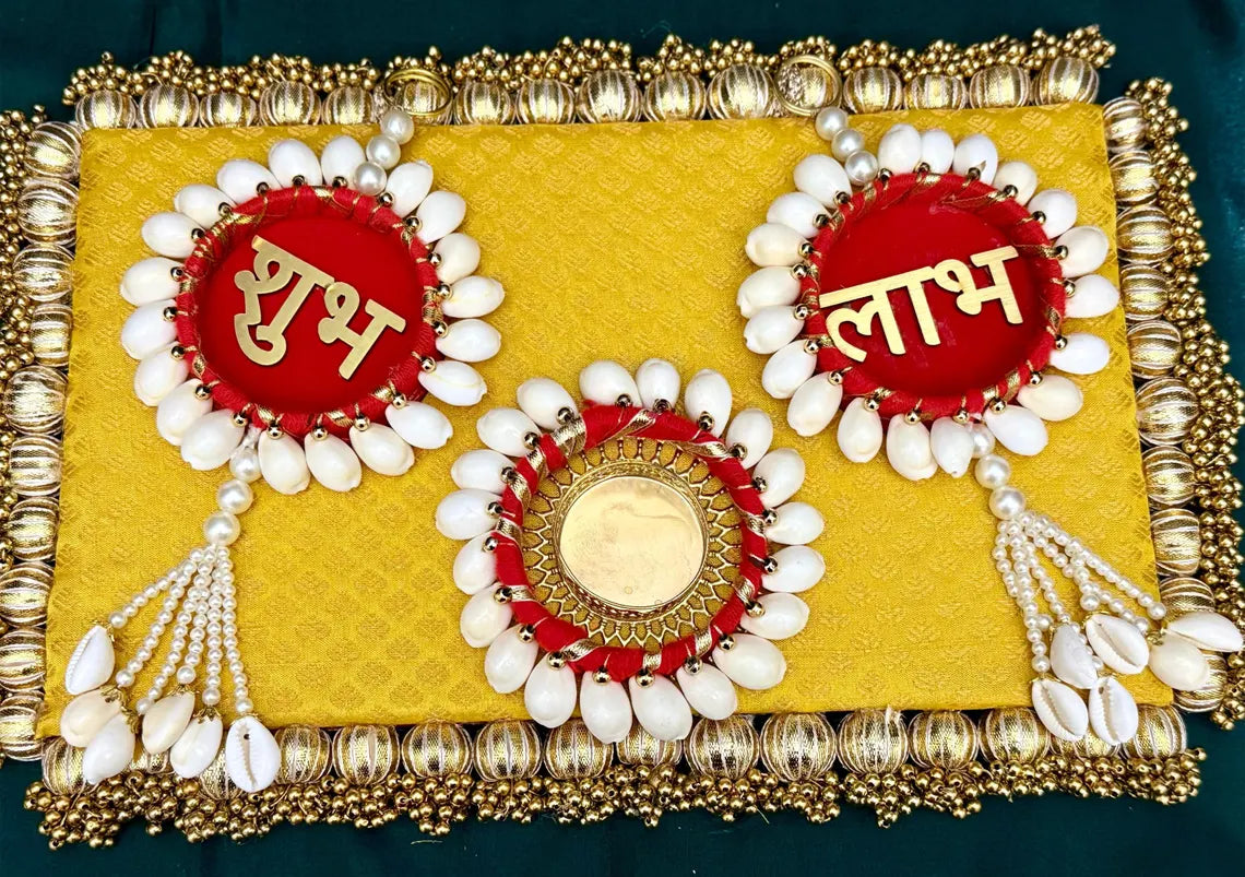 Metal Shubh Labh Door Hanging 3