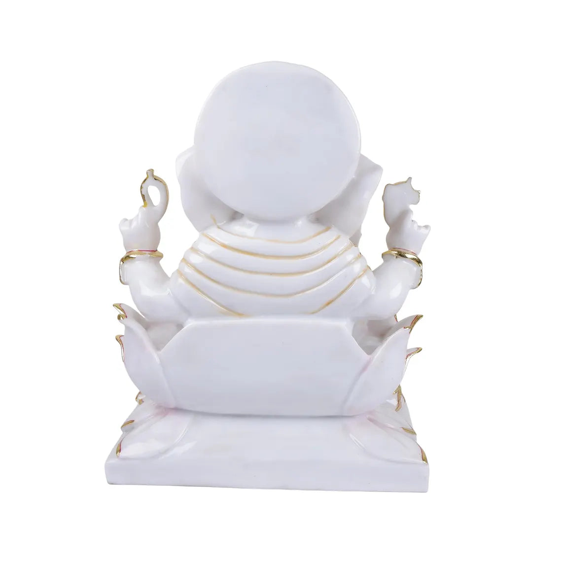 Pure Makrana Cultured Marble Ganesha 17 Inch 5