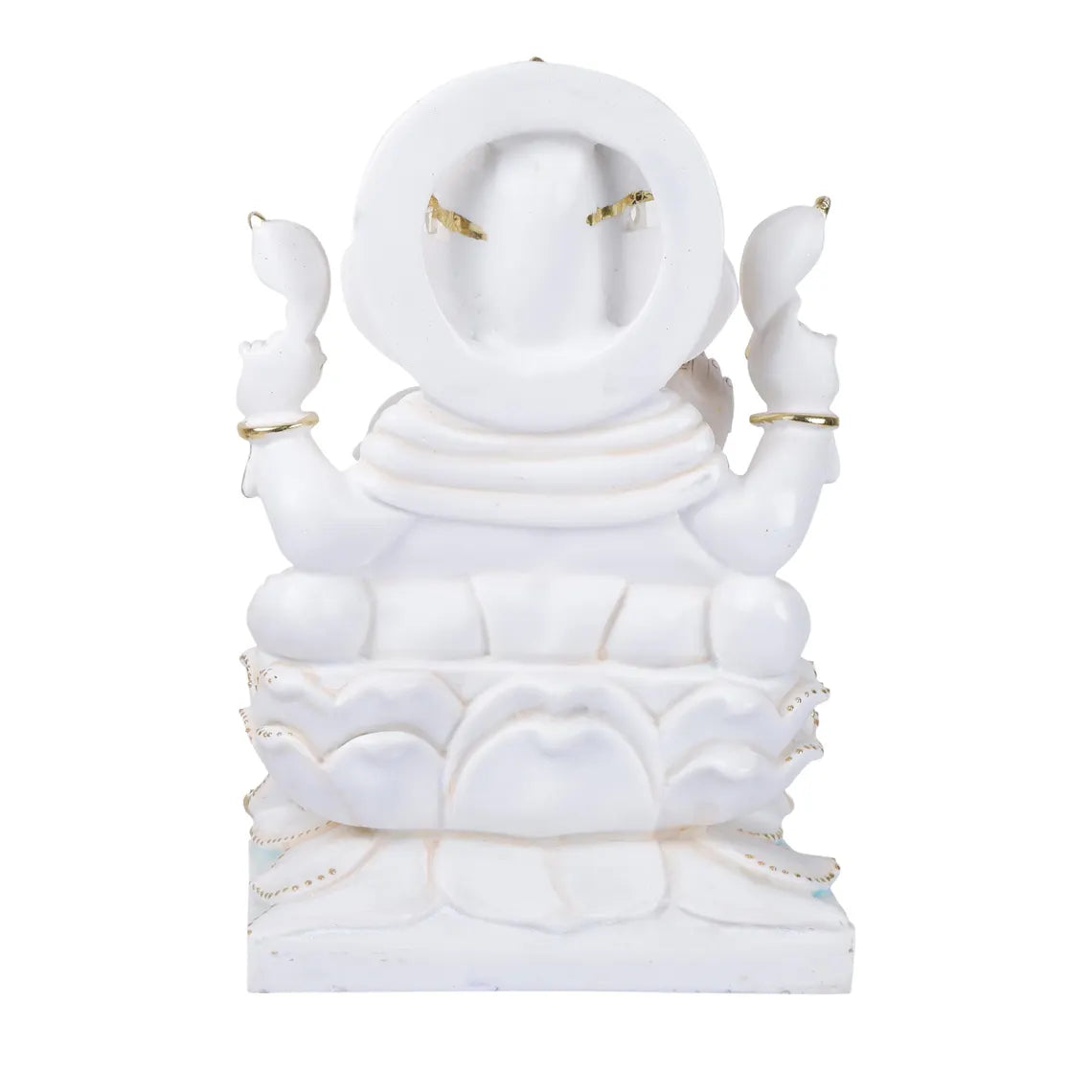 Pure Makrana Cultured Marble Ganesha 14 Inch 7