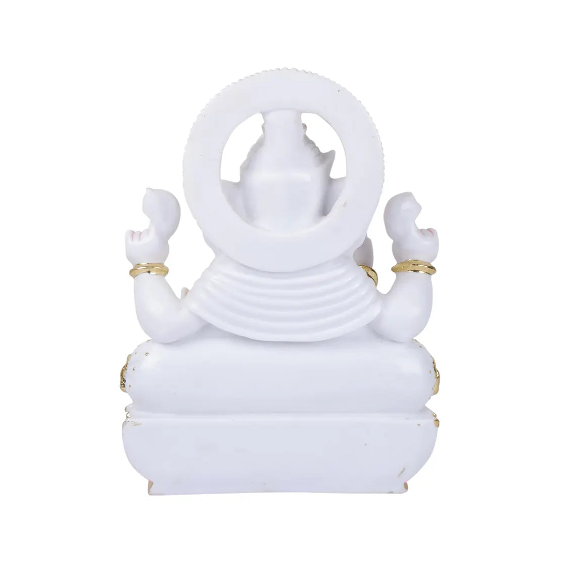 Pure Makrana Cultured Marble Ganesha 12 Inch 5