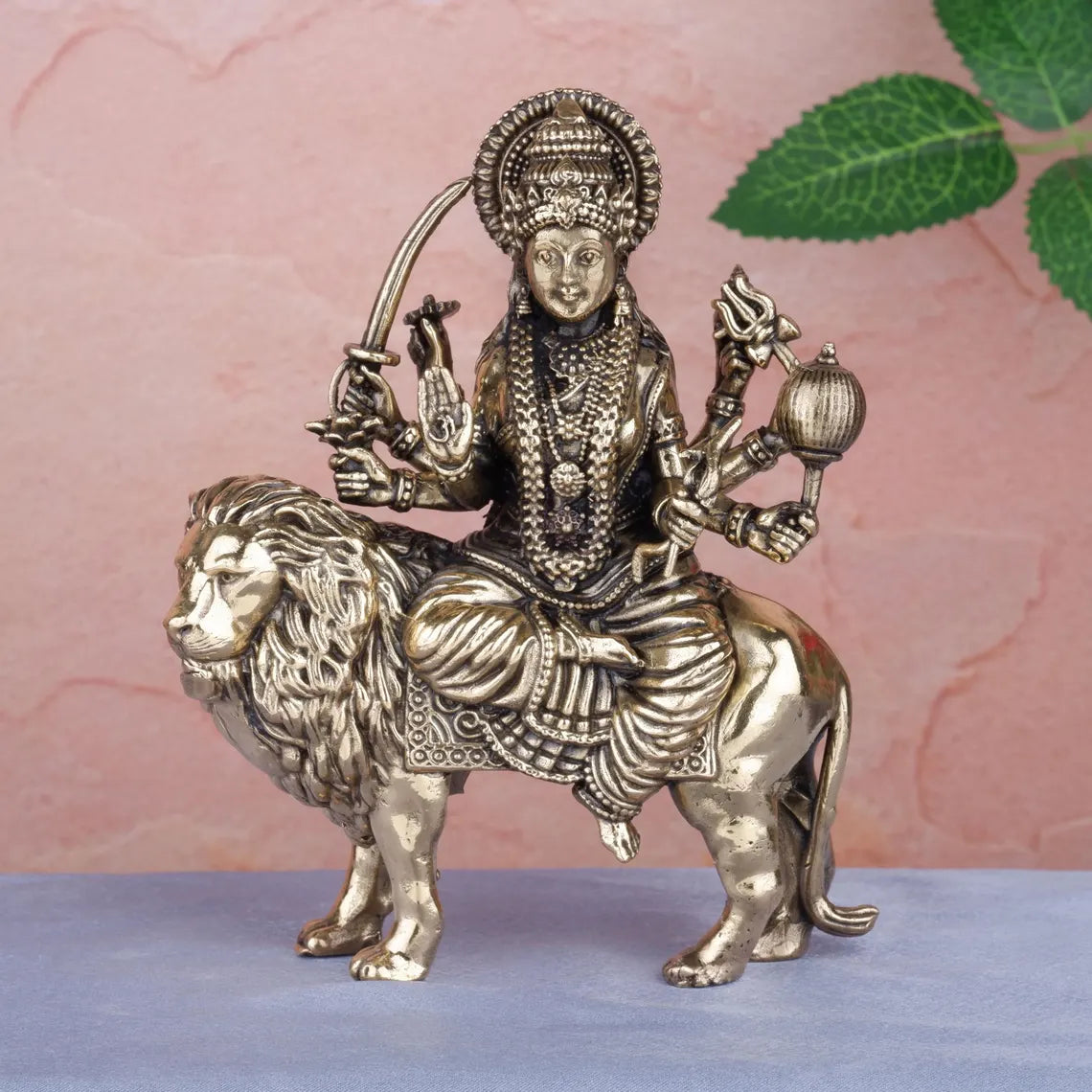 Brass Maa Durga Statue 5 Inch 1