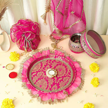 Karwa Thali Set - Gotta