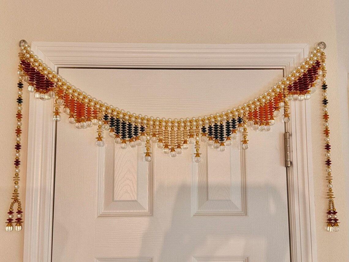Pearl Beaded Door Toran