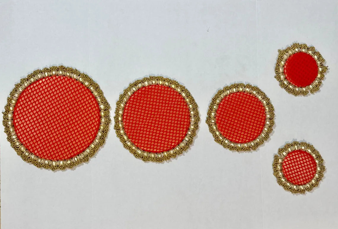 Fabric Patola Platter Mat 9