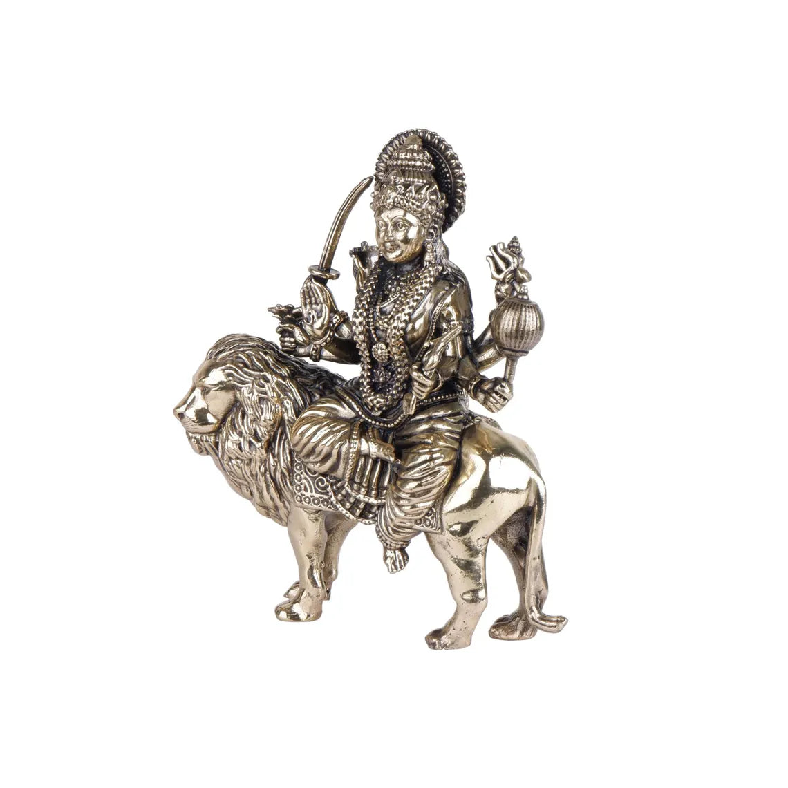 Brass Maa Durga Statue 5 Inch 5