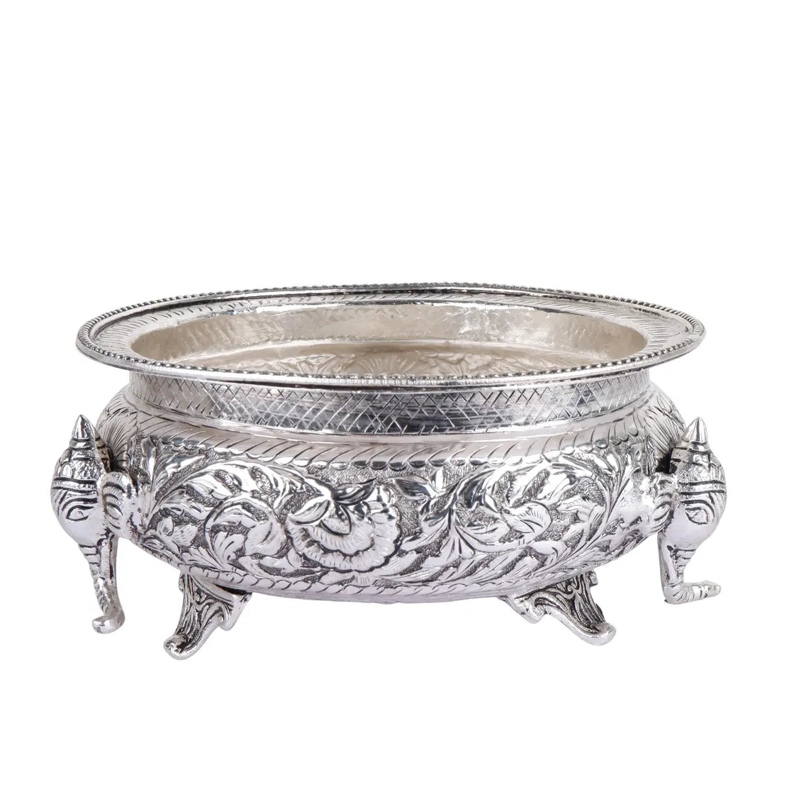 German Silver Urli Bowl 8 Inch 6