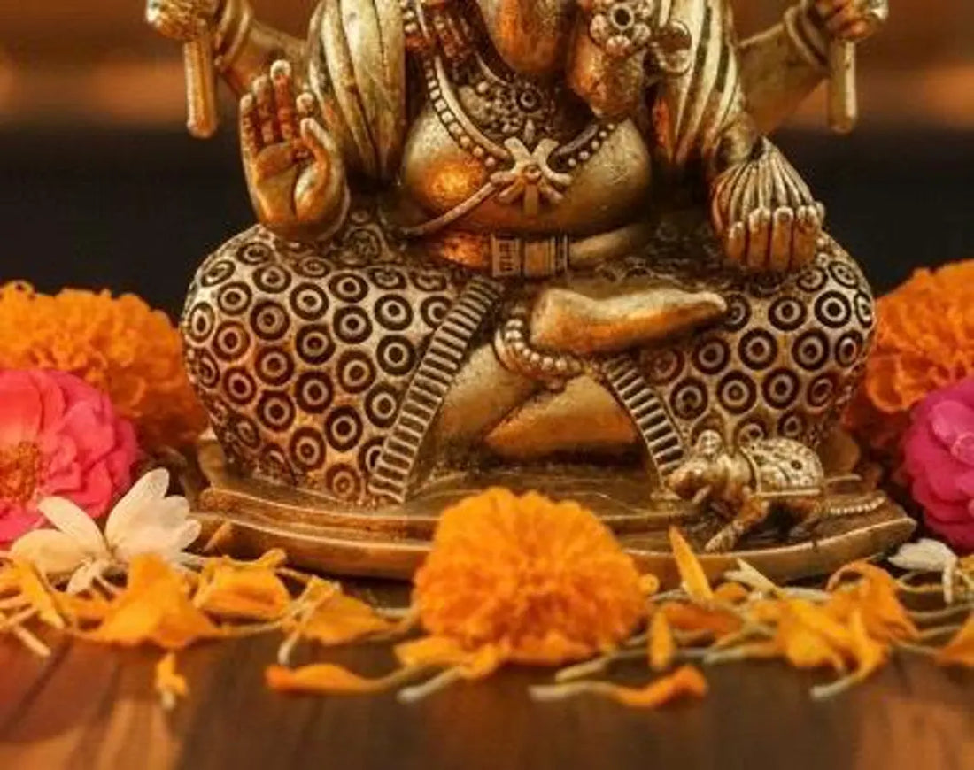Brass Ganesha 4 Inch 1