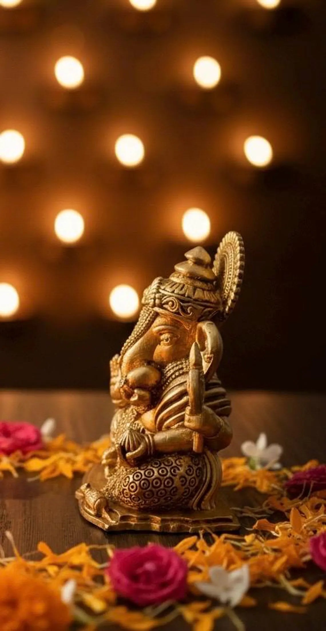 Brass Ganesha 4 Inch 4