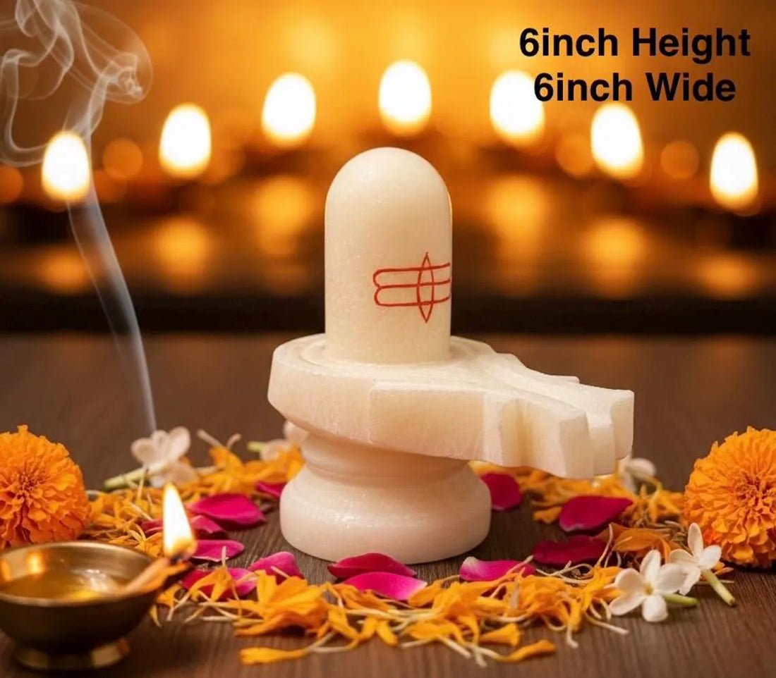 Pure Makrana Cultured Marble Shiva Lingam 1