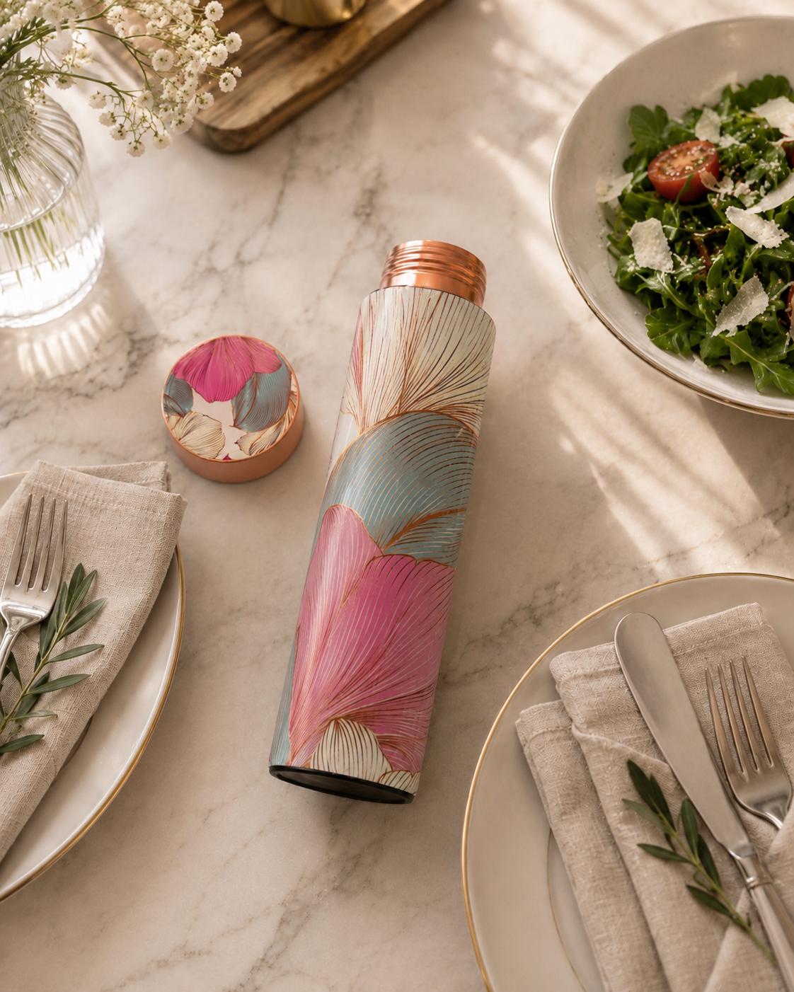 Copper Water Bottle 900ml 5